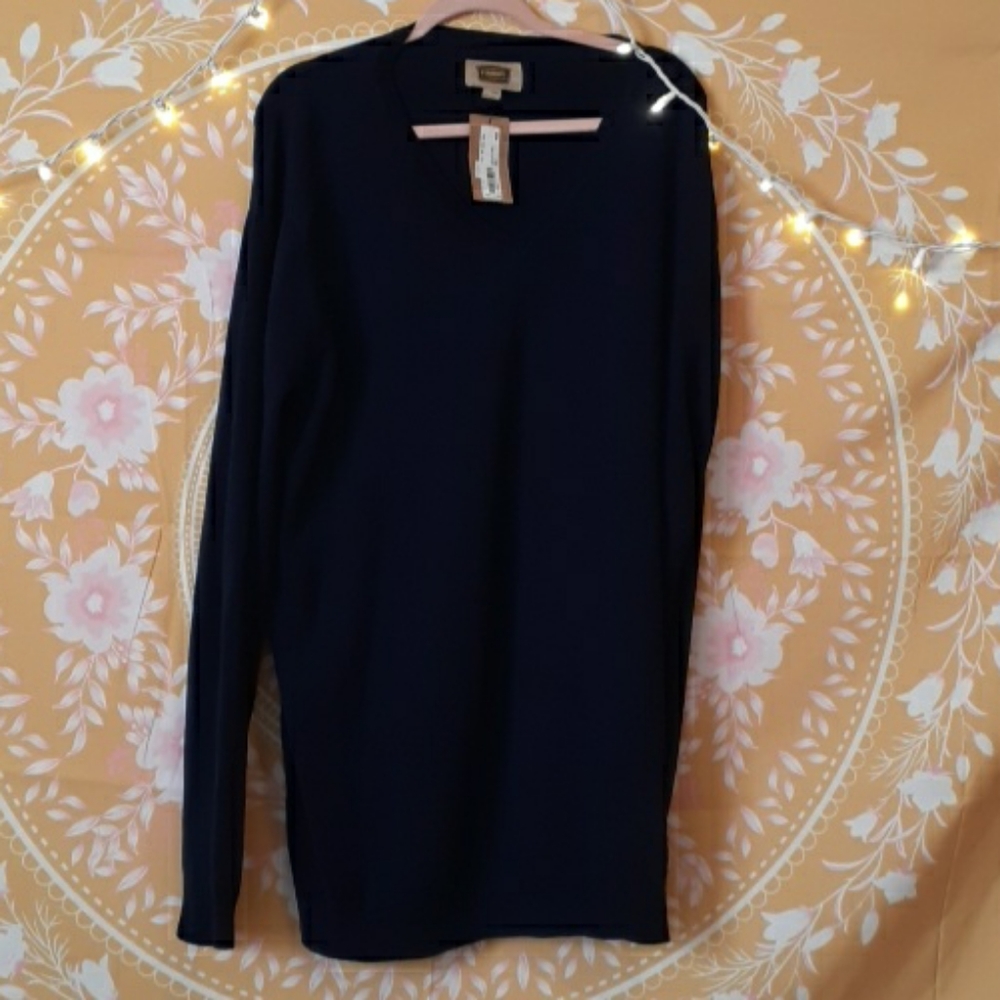 Foundry Supply Co. New Navy Crewneck Sweater 2XLT